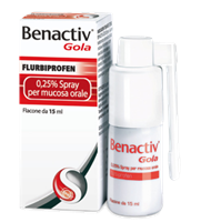 BENACTIV GOLASPRAY 15ML 025