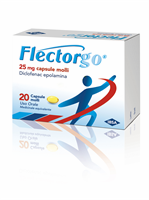 FLECTORGO*20CPS MOLLI 25MG
